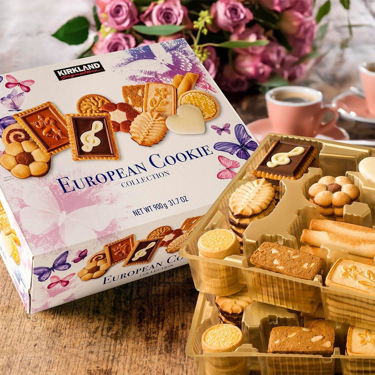 Kirkland Signature 科克蘭歐式綜合餅乾900公克 Costco 好市多