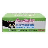 倍淨 2.0 豆腐貓砂 綠茶 5公升 X 6入 倍淨 2.0 豆腐貓砂 綠茶 5公升 X 6入