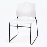 Musical Chairs Harmony 可堆疊訪客椅 2入組 白