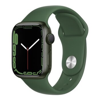 Apple Watch S7 GPS 41公釐 鋁金屬錶殼 運動型錶帶