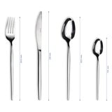 Amefa 不鏽鋼餐具 X 24件組