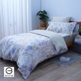 CASA 100%萊賽爾兩用被床包枕套四件組 嵐芯珀色 單人