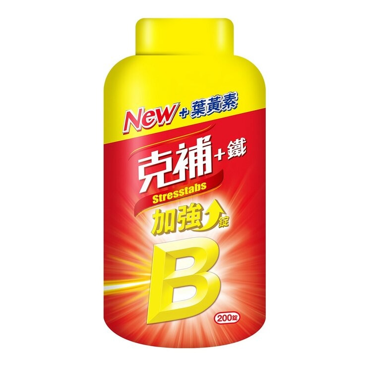 Stresstabs Plus Iron 200-Tablet