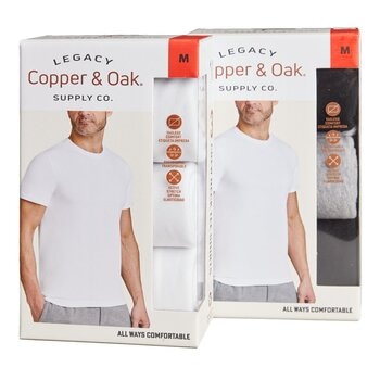 Copper & Oak 男圓領短袖上衣三件組