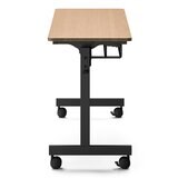 Backbone 折疊培訓桌 150公分 X 45公分 胡桃木色