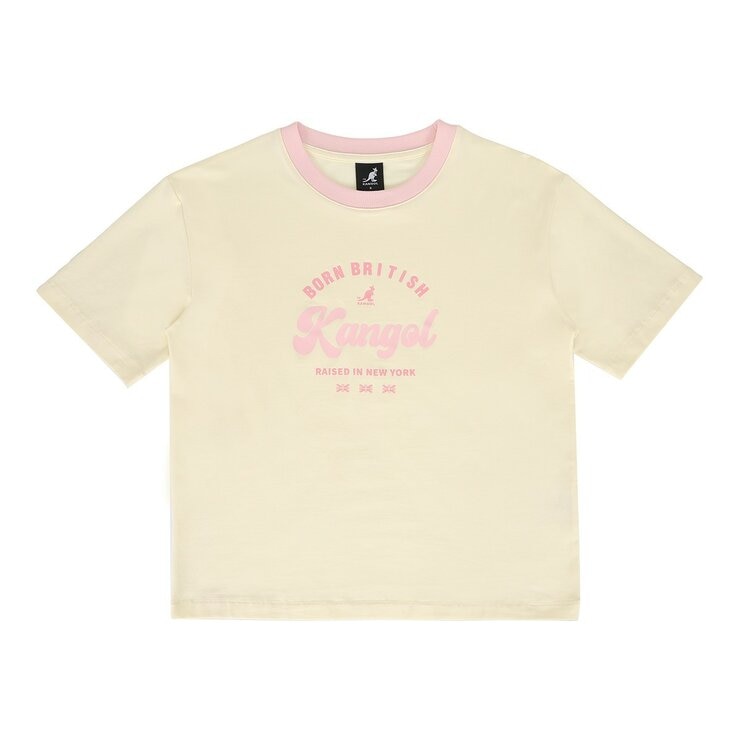 KANGOL 印花女短袖Logo上衣