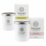 Tilley 微醺大豆香氛蠟燭2入組 木蘭與綠茶 + 牡丹玫瑰