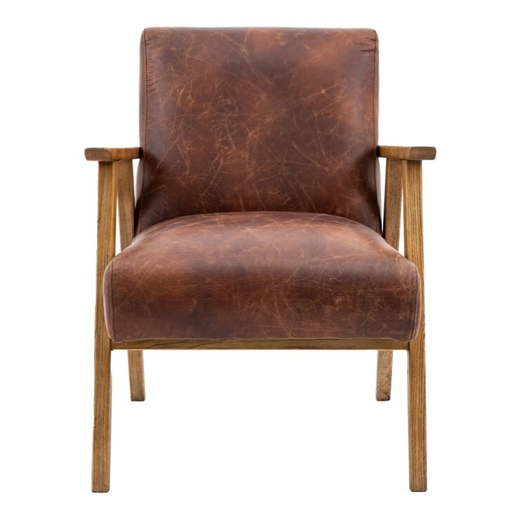 Gallery Neyland 牛皮單人椅