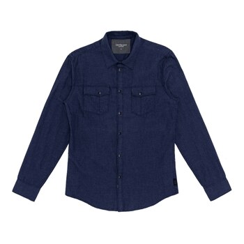 Calvin Klein Jeans 男長袖斜紋襯衫 Calvin Klein Jeans 男長袖斜紋襯衫