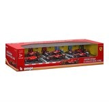Bburago 1:43 F1 賽車收藏模型車 6入組 Ferrari / 3歲以上