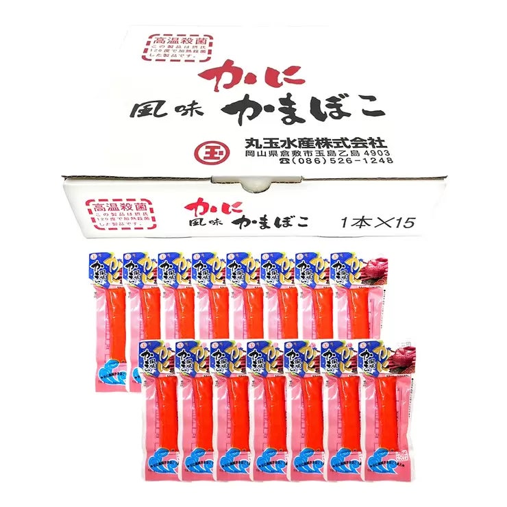 丸玉水產 螃蟹風味魚板條 45公克 X 15入