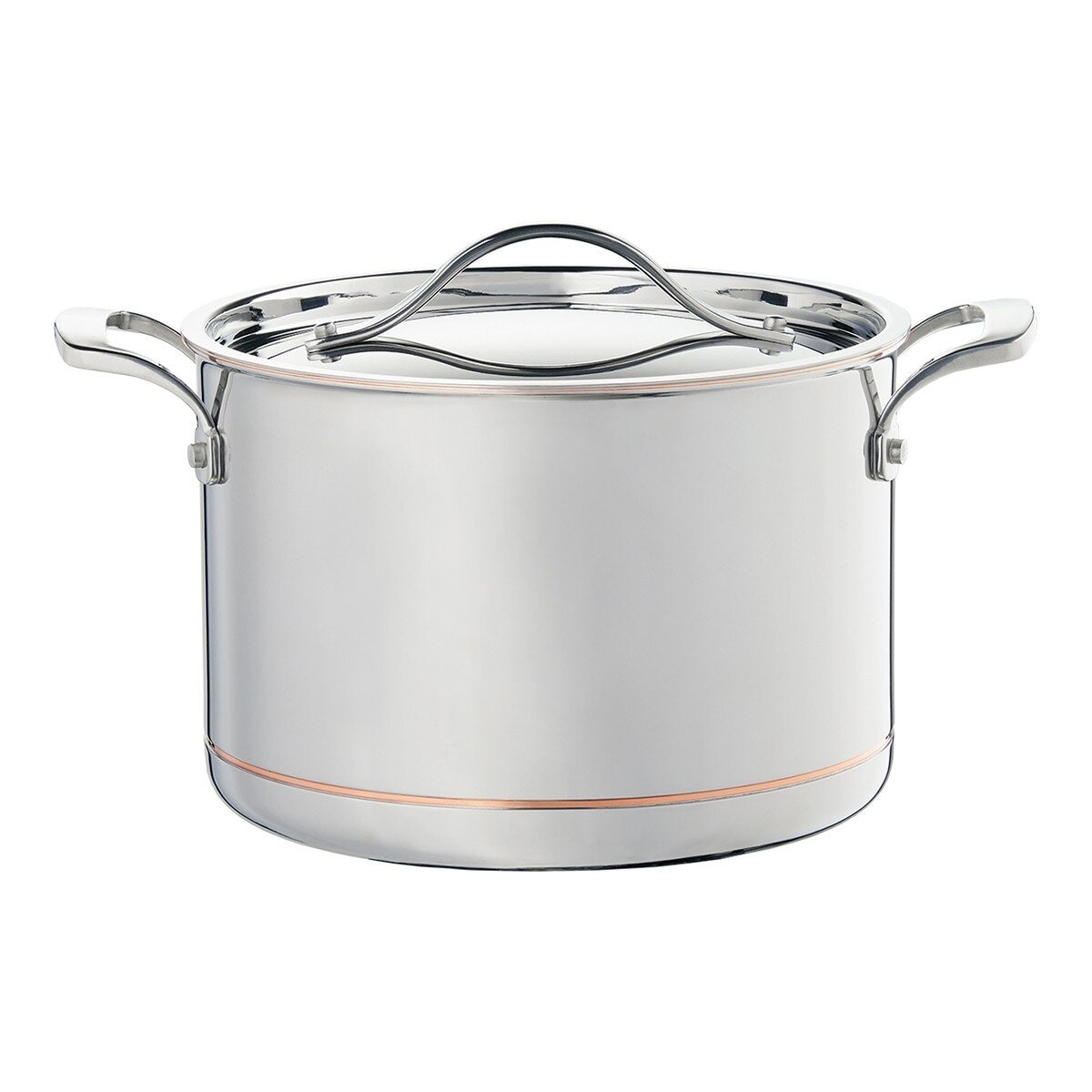 科克蘭 五層結構不鏽鋼鍋具套組 含蓋10件組