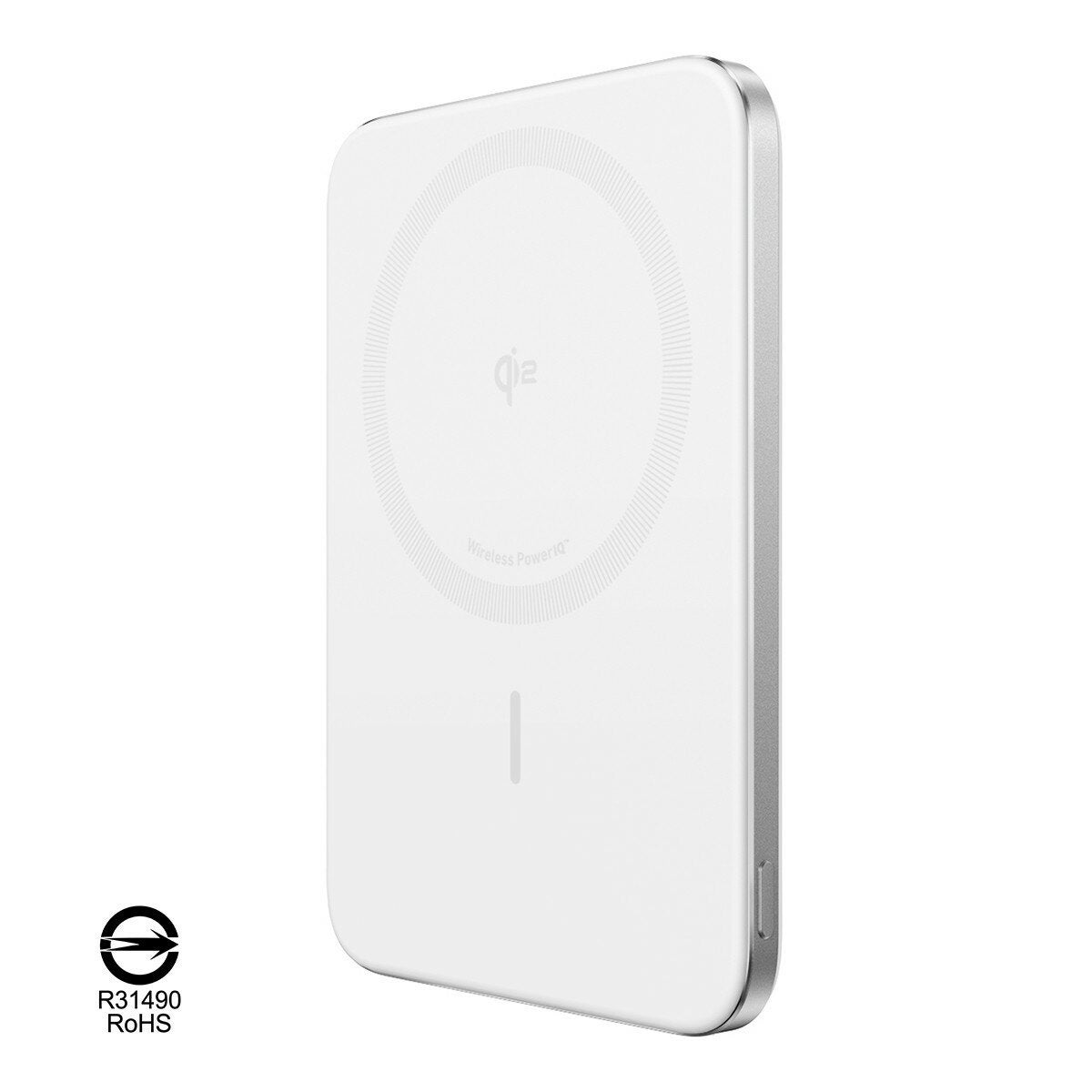 ANKER Nano MagGo A1665 超薄磁吸行動電源 5000mAh Qi2 白色