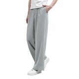 Advent 女寬直筒褲 灰白