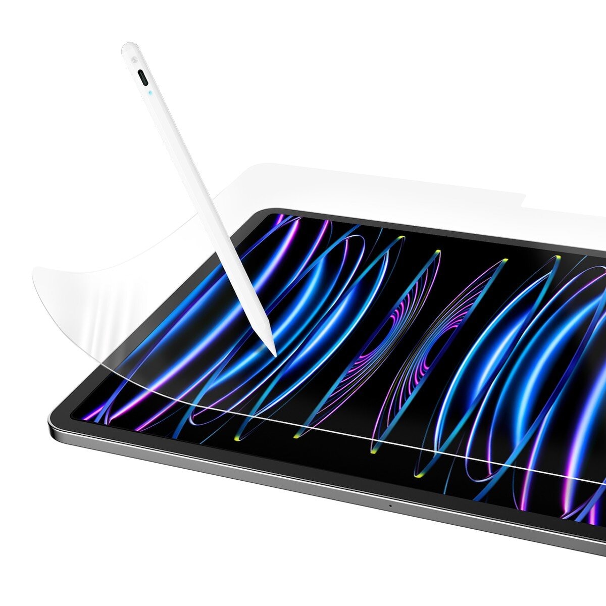 SwitchEasy Glass Defender 抗藍光鋼化玻璃螢幕保護貼 iPad Pro 13吋 2024 M4