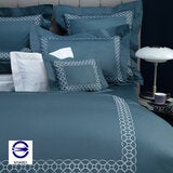 Wedgwood 600織埃及棉刺繡雙加四件式床組 185公分 X 191公分 文藝復興 Wedgwood 600織埃及棉刺繡雙加四件式床組 185公分 X 191公分 文藝復興
