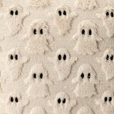 萬聖節造型刺繡抱枕 51公分 X 51公分 X 17公分 幽靈 萬聖節造型刺繡抱枕 51公分 X 51公分 X 17公分 幽靈