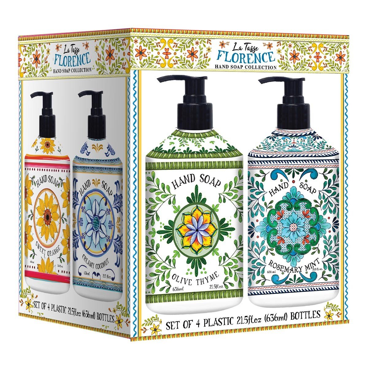 LA TASSE 花漾洗手液 636毫升 X 4入 Costco 好市多