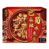 金博家 冷凍巴蜀麻辣水煮牛 1000公克 X 2入