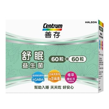 善存 舒眠益生菌膠囊 60粒 X 2入