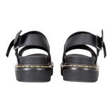 Dr.Martens 女厚底涼鞋 黑色