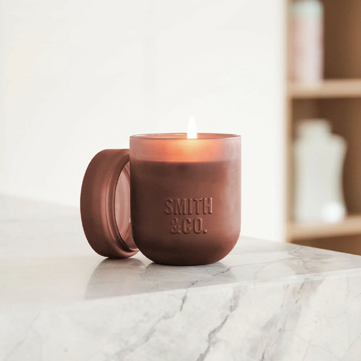 SMITH & CO. 香氛蠟燭 250公克 黑沉香與藏紅花