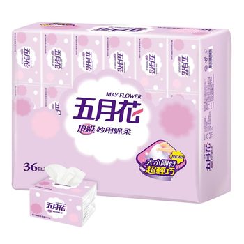 五月花 妙用綿柔抽取衛生紙 輕巧包 130抽 X 36入 五月花 妙用綿柔抽取衛生紙 輕巧包 130抽 X 36入