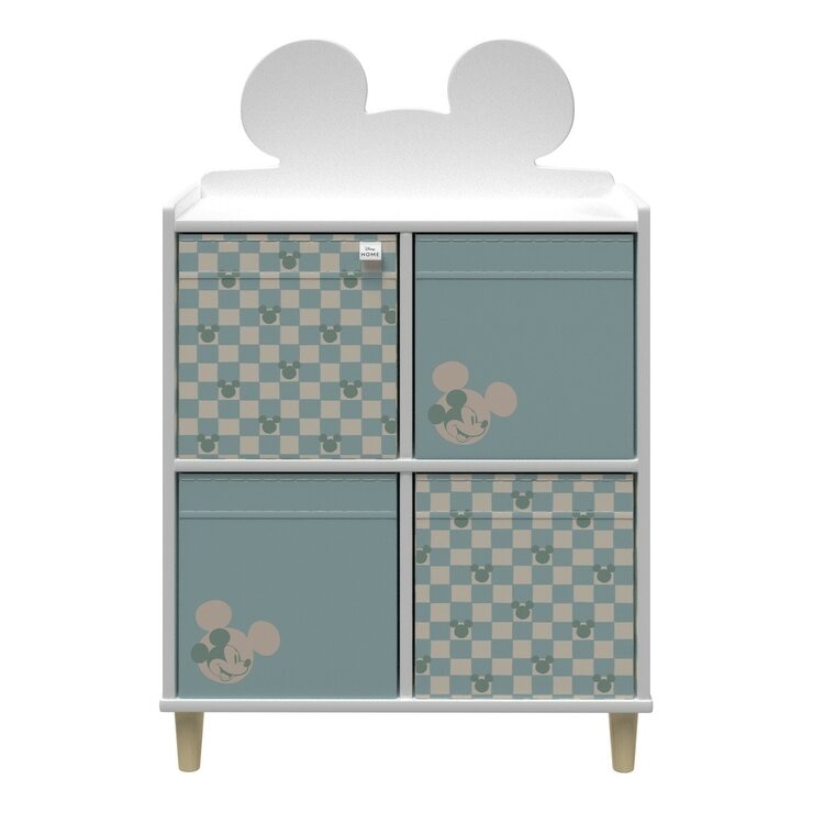 Disney 造型四格置物櫃