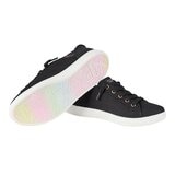 Skechers 女休閒鞋 US 8 黑