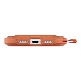 MAGEASY Odyssey Stand M 超軍規防摔磁吸支架手機殼 iPhone 17 Pro(珊瑚) + 鏡頭保護貼Lenz(白色) + Vetro 9H 鋼化玻璃保護膜
