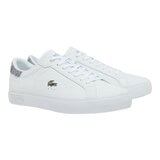 Lacoste 男休閒鞋 白