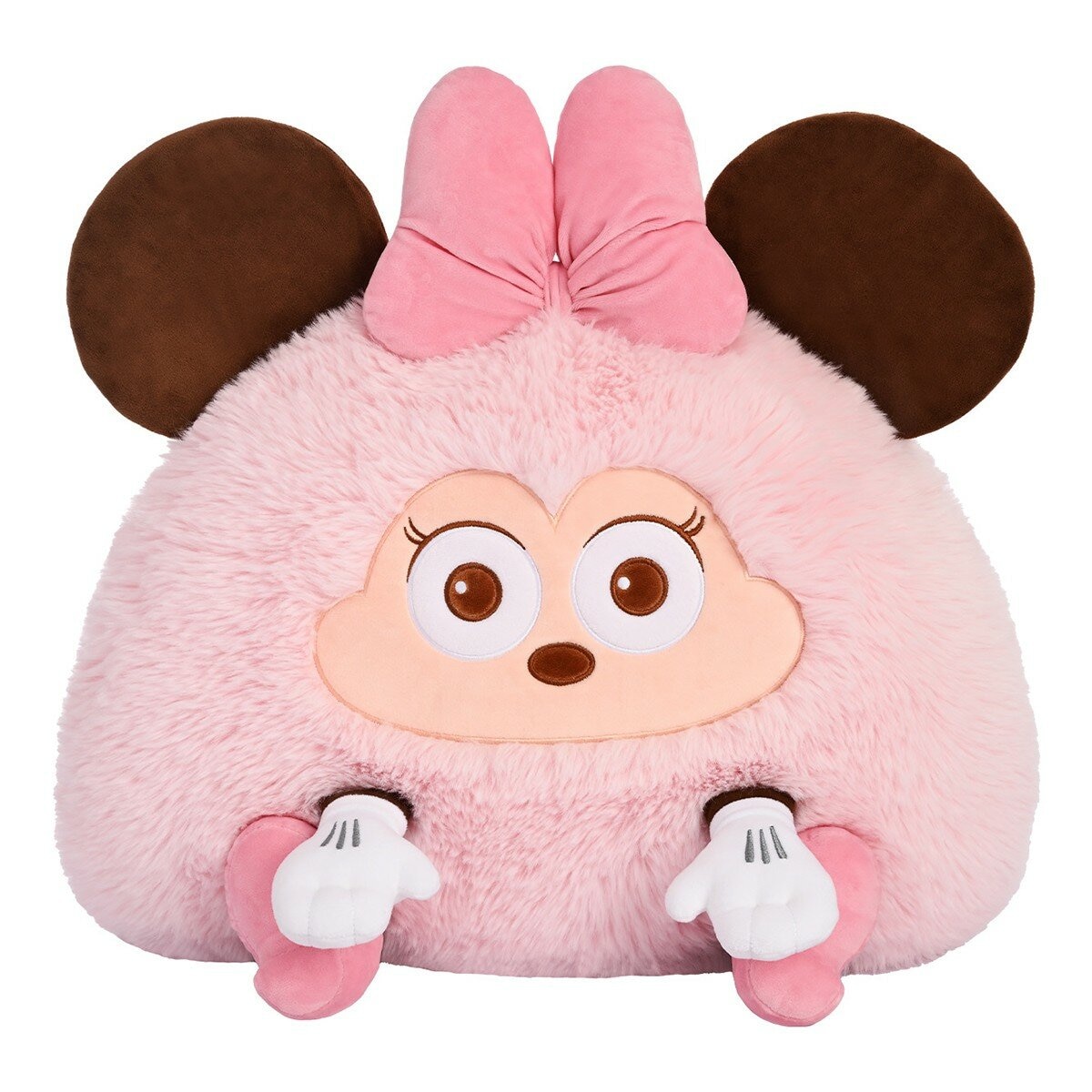 Disney 萌萌抱枕 42.5公分 X 47公分 X19公分 米妮