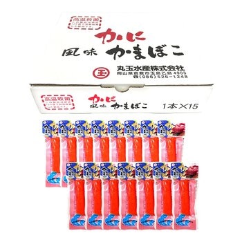 丸玉水產 螃蟹風味魚板條 45公克 X 15入