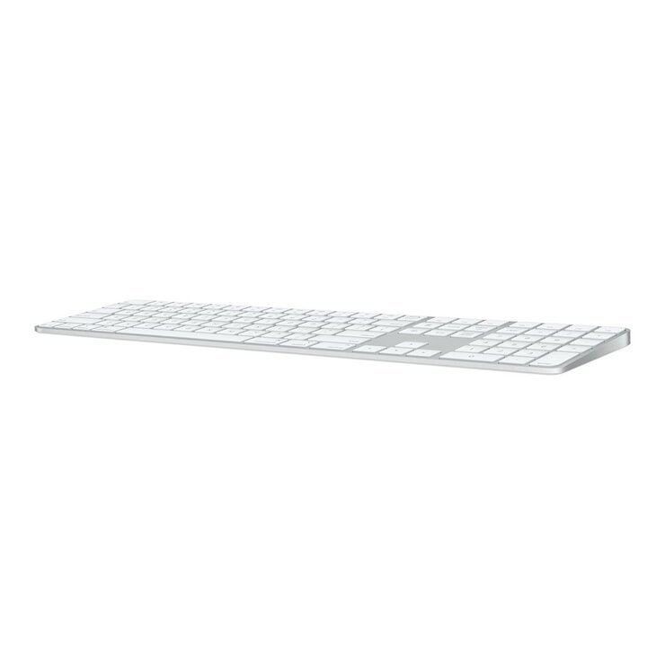 Apple 巧控鍵盤 含 Touch ID 與數字鍵盤 適用於配備 Apple 晶片的 Mac 機型 中文(注音) 白色按鍵 Apple 巧控鍵盤 含 Touch ID 與數字鍵盤 適用於配備 Apple 晶片的 Mac 機型 中文(注音) 白色按鍵
