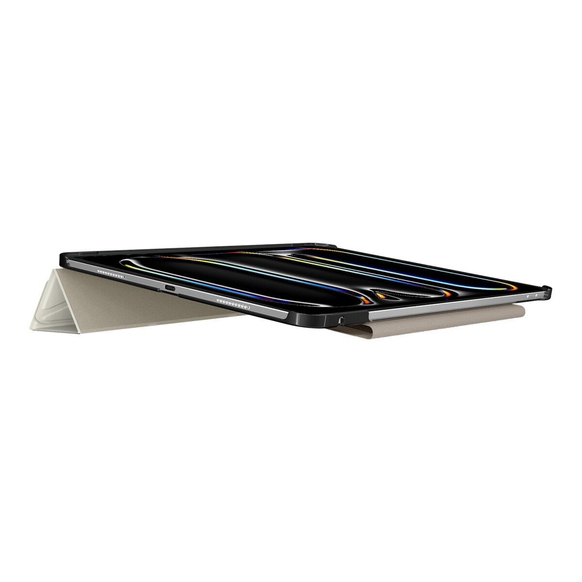 SwitchEasy Origami 全方位多角度支架保護套 iPad Pro 13吋 2024 M4 星光白
