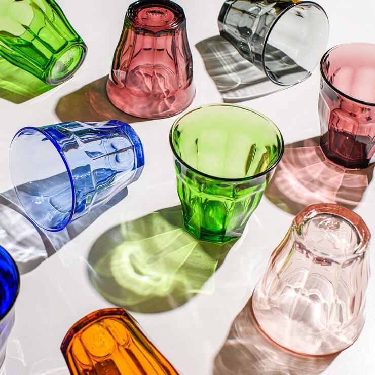 Duralex 法國製彩色玻璃杯 250毫升 X 6件組