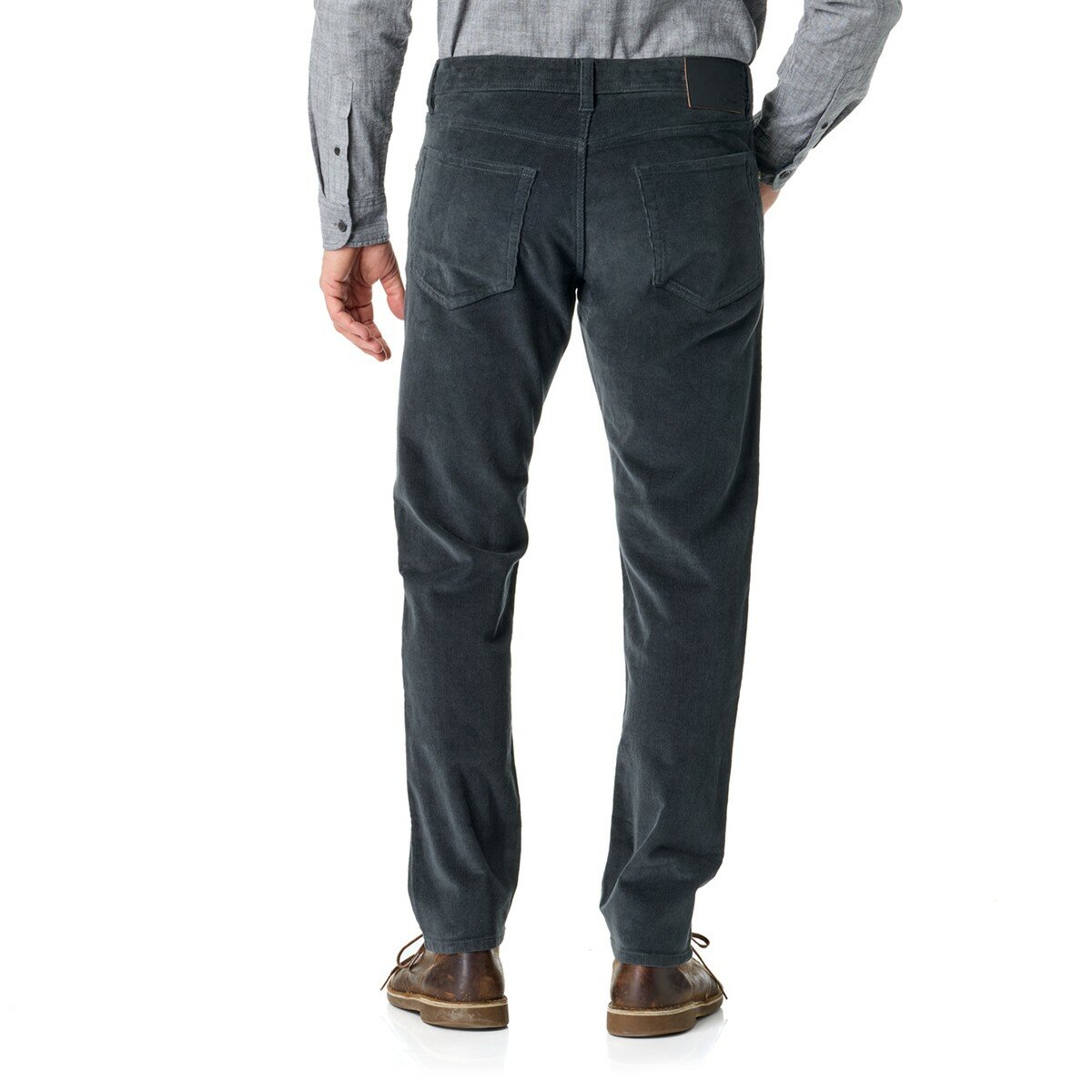 Tailor Vintage 男燈芯絨五口袋長褲 深灰 腰圍 36吋 X 褲長 32吋