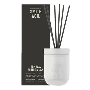 SMITH & CO. 室內香氛擴香 200毫升 零稜香豆與白麝香