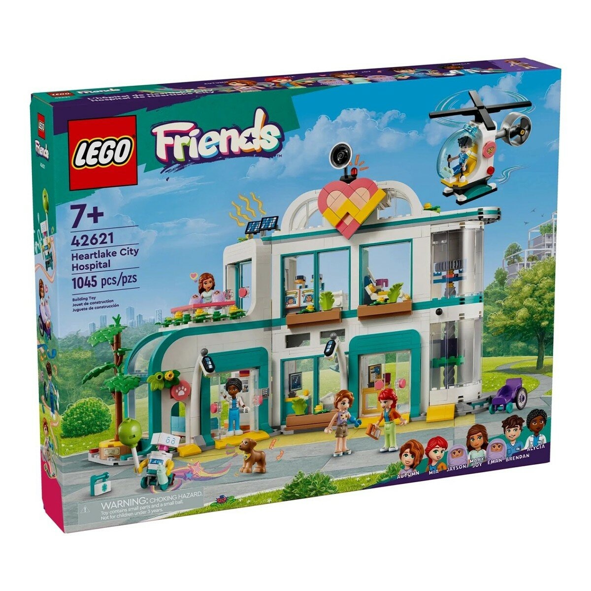 LEGO Friends系列 心湖城醫院 42621 / 7歲以上 LEGO Friends系列 心湖城醫院 42621 / 7歲以上