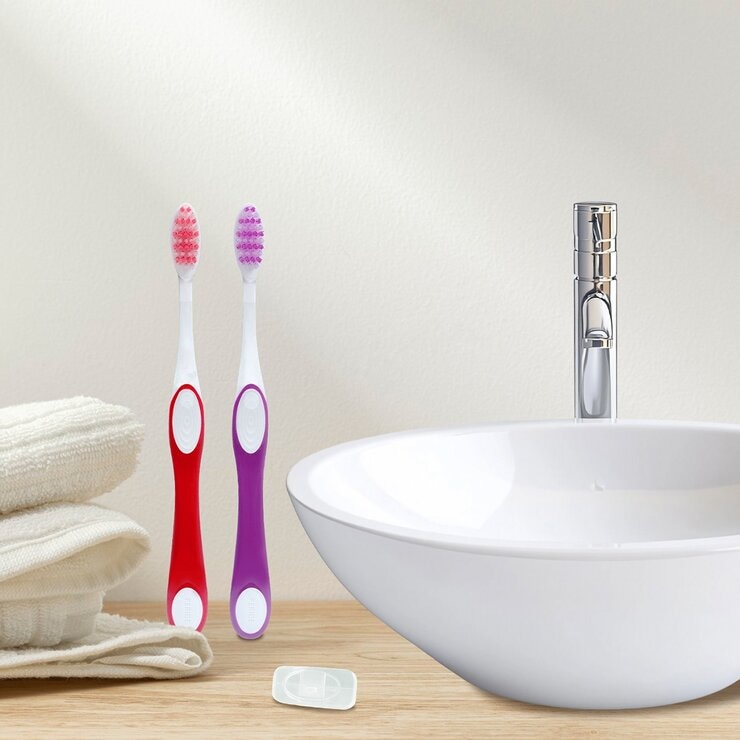 倍麗兒 易齒淨高彈性牙刷 20入