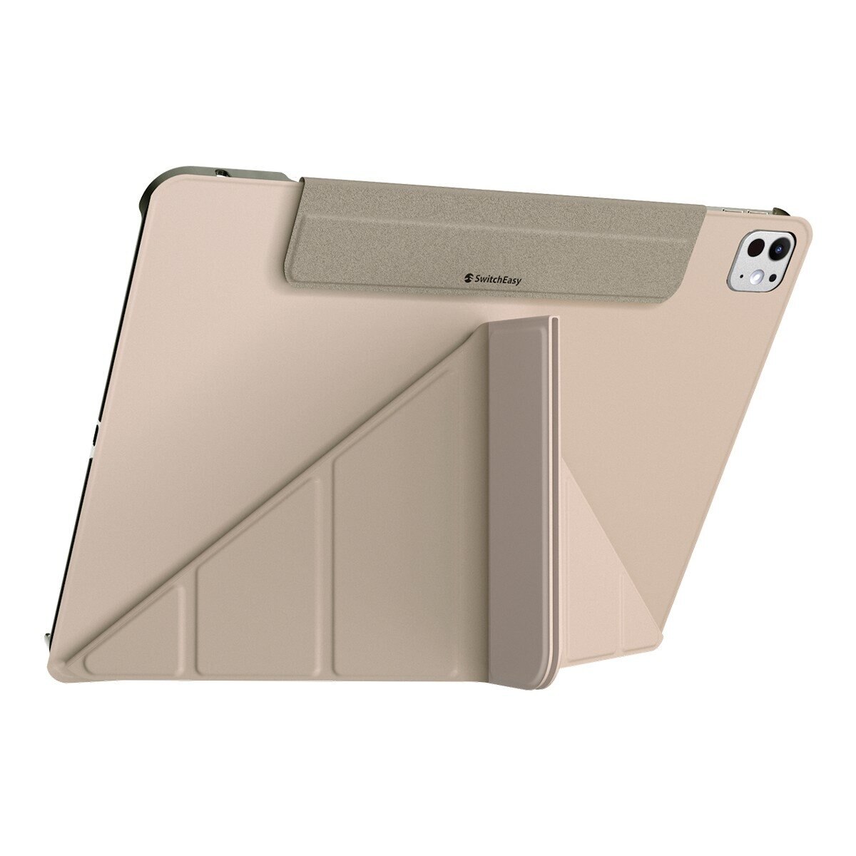 SwitchEasy Origami All-Around Multi-Angle Stand Case for iPad Pro 13-inch 2024 M4 Sand Pink