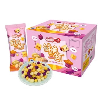 卡廸那 95℃ 鮮脆三色丁 38公克 X 16入