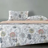 HOYACASA 300織純棉雙人床包兩用被套 4件組 152公分 X 190公分 花麓