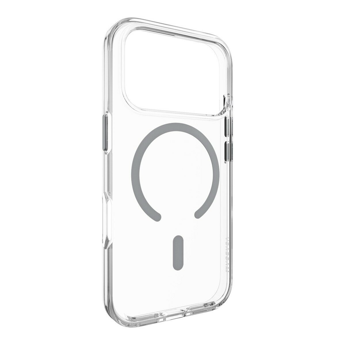 MAGEASY Bright M 不發黃軍規磁吸透明殼 iPhone 17 Pro(迷霧磁圈) + 鏡頭保護貼Lenz鈦合金(迷霧鈦) + Vetro 9H 鋼化玻璃保護膜