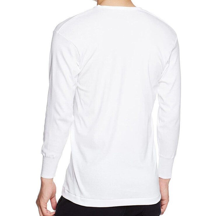 郡是 日本製男V領純棉衛生衣 M