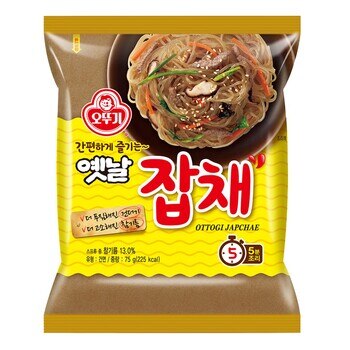 不倒翁韓式乾拌冬粉 原味 75公克 X 10包 不倒翁韓式乾拌冬粉 原味 75公克 X 10包