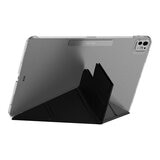 MAGEASY Facet 全方位支架透明背蓋保護套 2024 iPad Pro 13吋 黑