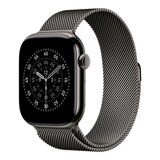 Apple Watch Series 11 GPS + 行動網路 46公釐 石瓦色鈦金屬錶殼 附石瓦色米蘭式錶環 M/L Apple Watch Series 11 GPS + 行動網路 46公釐 石瓦色鈦金屬錶殼 附石瓦色米蘭式錶環 M/L