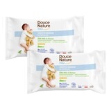 Douce Nature 金盞花嬰幼兒用濕紙巾 40張 X 2入