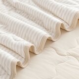 Berkshire 涼感被 152公分 X 177公分 黃條紋